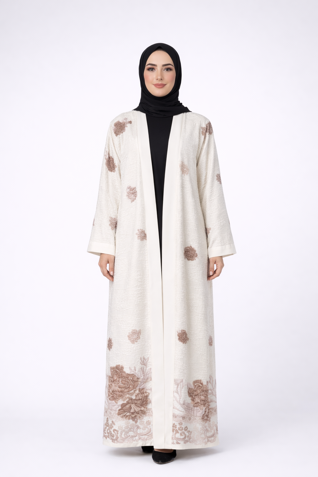 Abaya butter colour 0023