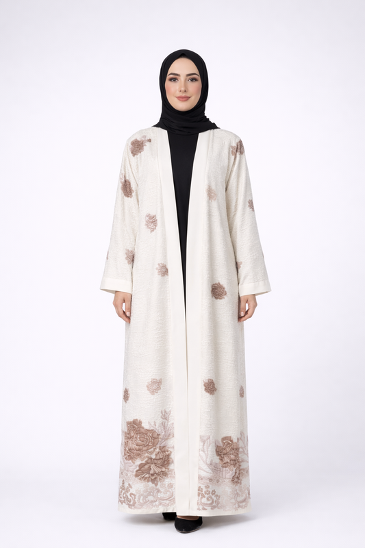 Abaya butter colour 0023